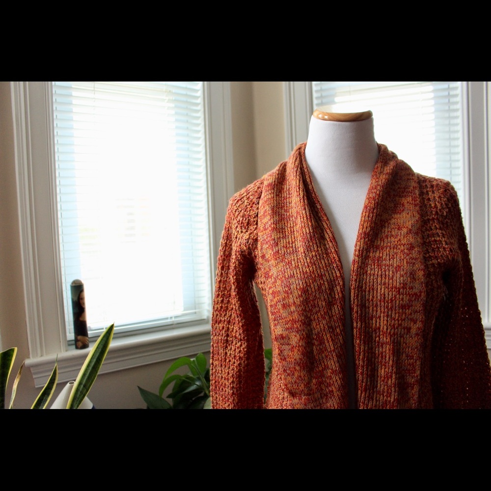 Oversized knit sweater